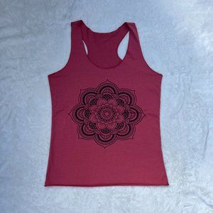 4 for $20. Racerback Tank top Mandala shirt size S.